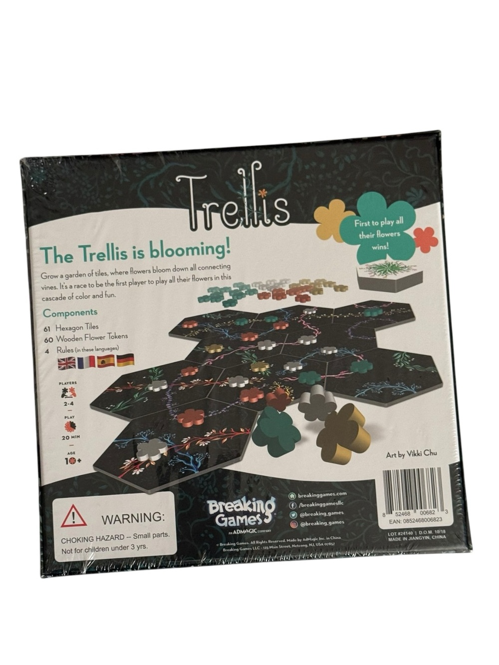 Trellis Board Game NEW Factory Sealed | Zen & Blossoms Strategy Game 2-4 Players - Picture 3 of 11